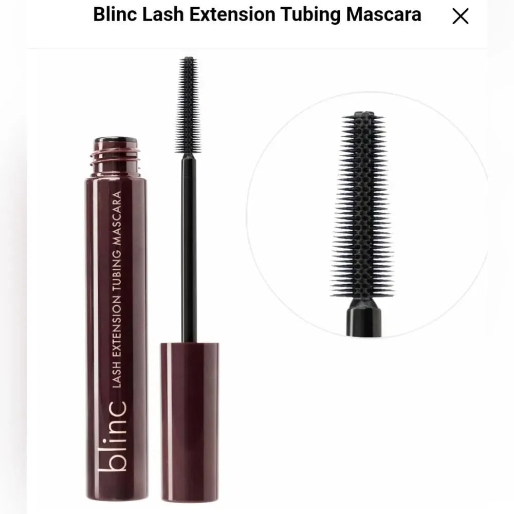Blinc Lash Extension Tubing Mascara Black - Vegan, Clean, Sensitive Eyes NIB